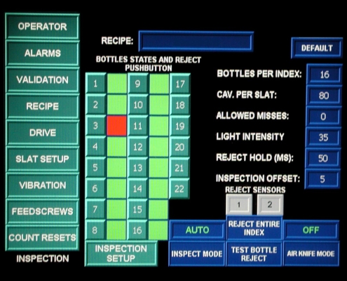 Inspection Screen Shot