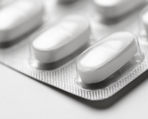 tablets in blister packaging