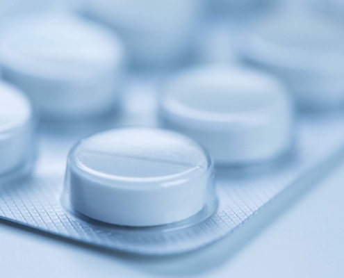 tablets in a blister package