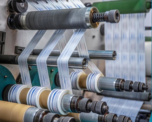 Printing machine for packaging